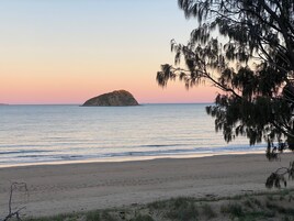 Beach nearby, white sand