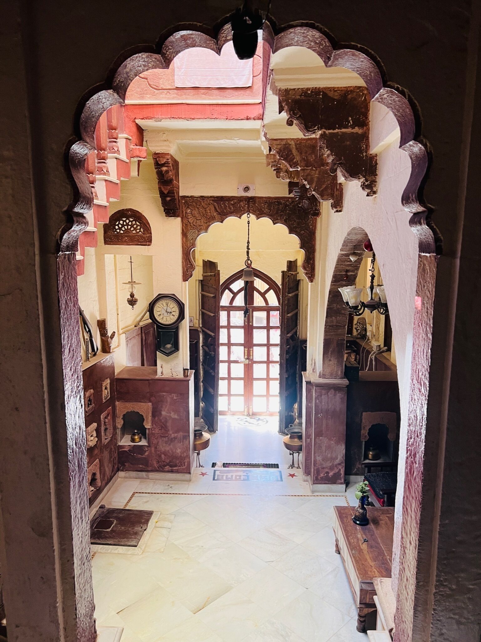 Façade de l’hébergement