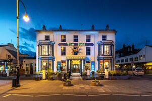 Front of property - evening/night