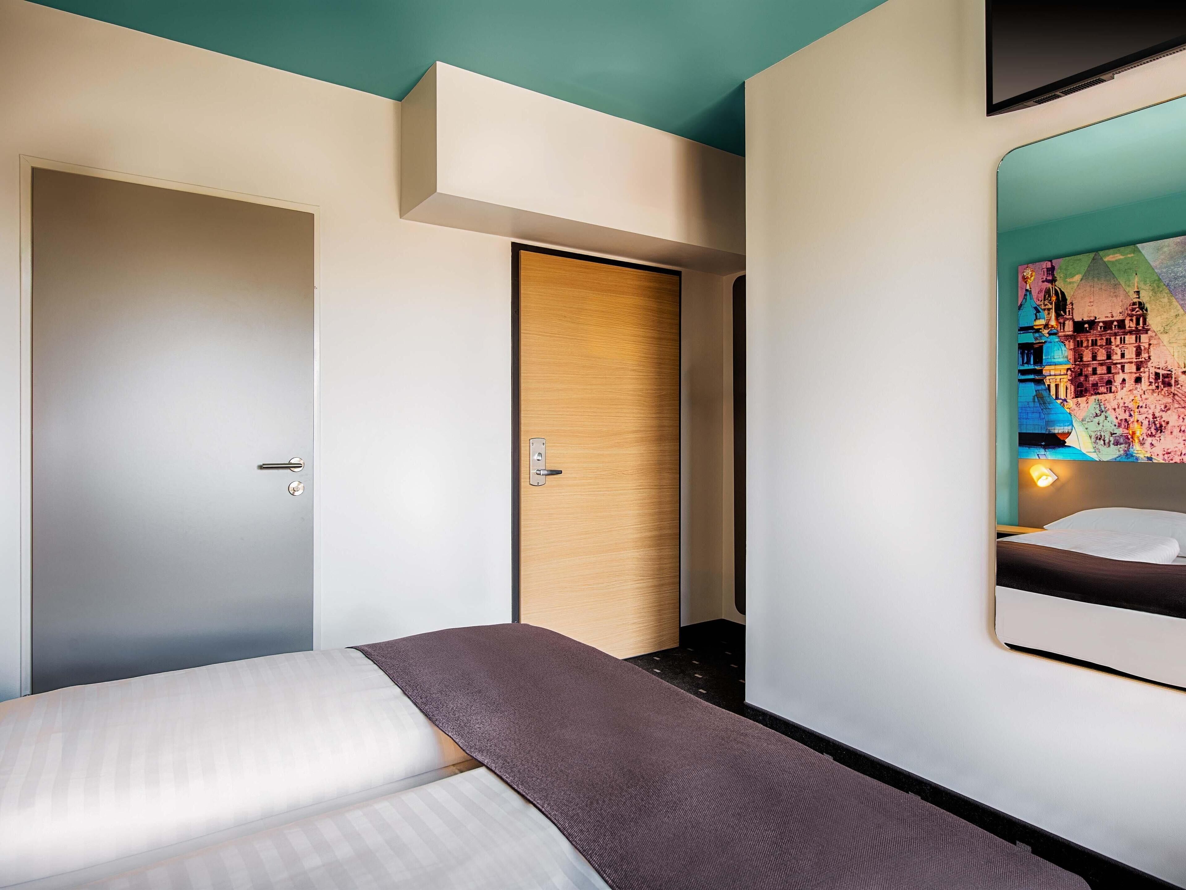 더블룸 | 각각 다르게 가구 비치, 책상, 방음 설비, 무료 WiFi