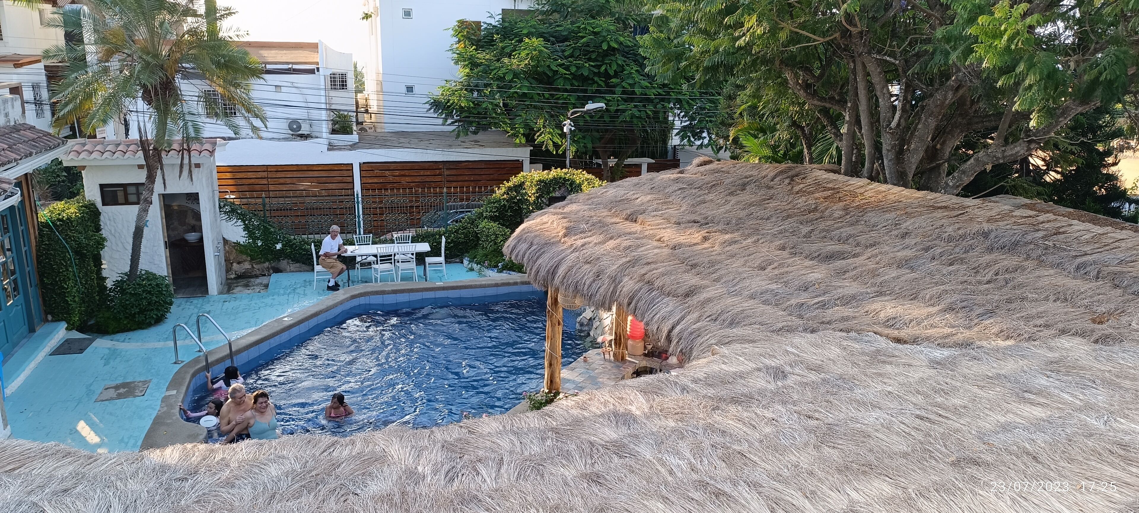 superior double room, 1 queen bed with sofa bed, refrigerator, pool view | resort view