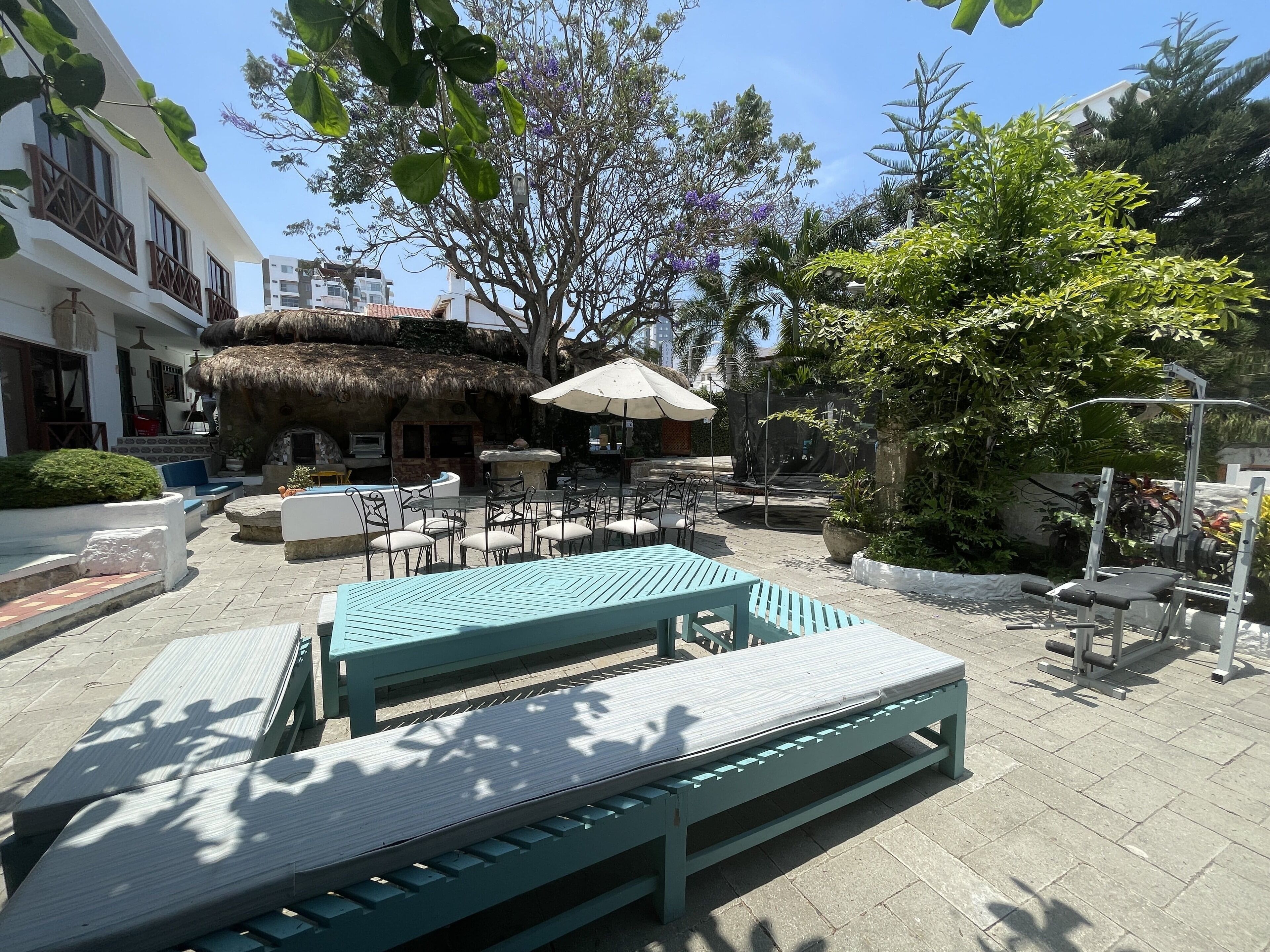 Aire de pique-nique/barbecue