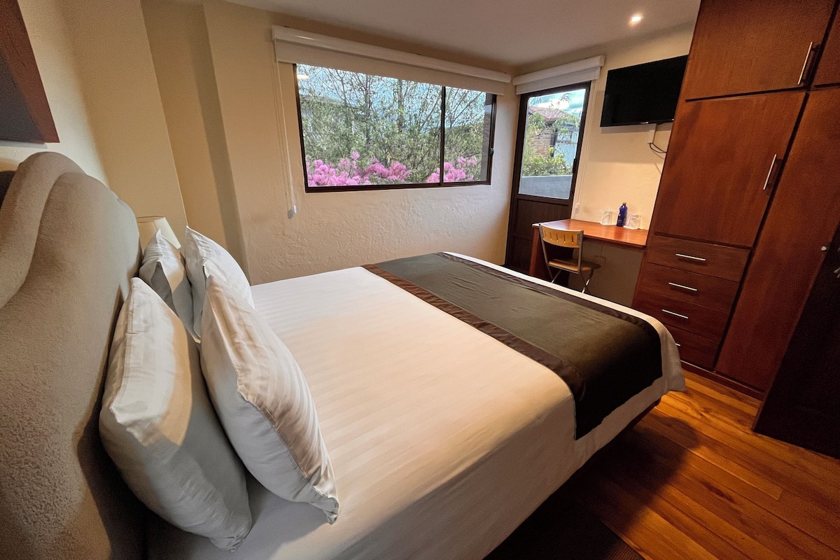 double room | in-room safe, individually decorated, desk, iron/ironing board