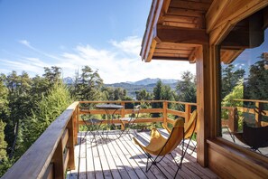 Cabin (For 4 People) | Terrace/patio - Colina del Manzano (Villa La Angostura)