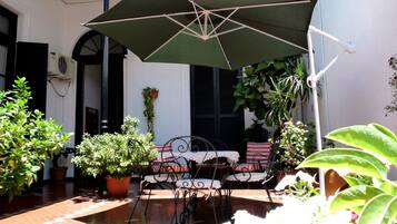 Vue sur le jardin