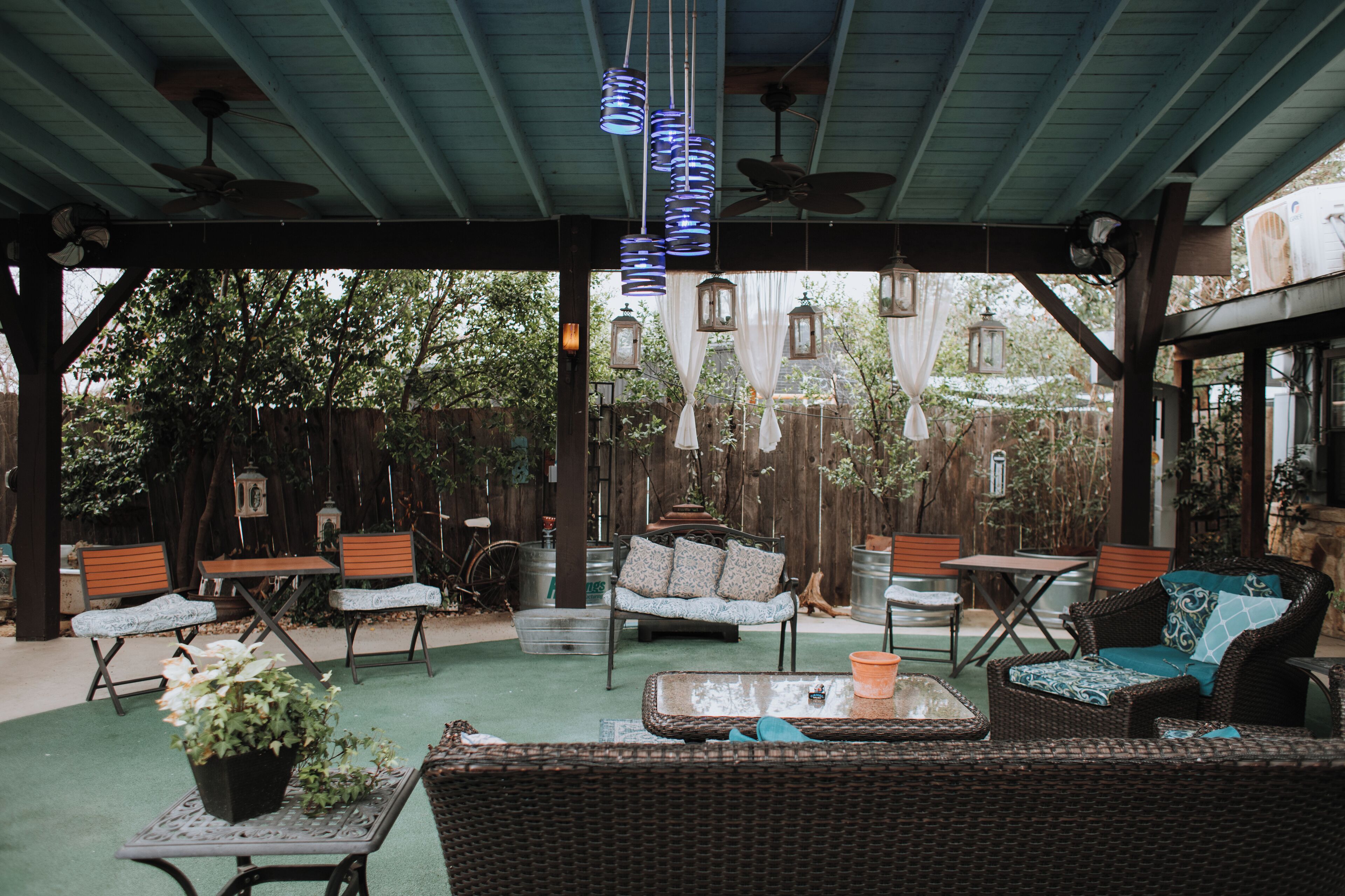 Lauren Room | Courtyard view