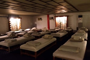Hot stone massages, Swedish massages, facials, manicures and pedicures