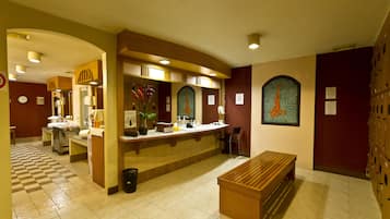 Hot stone massages, Swedish massages, facials, manicures and pedicures