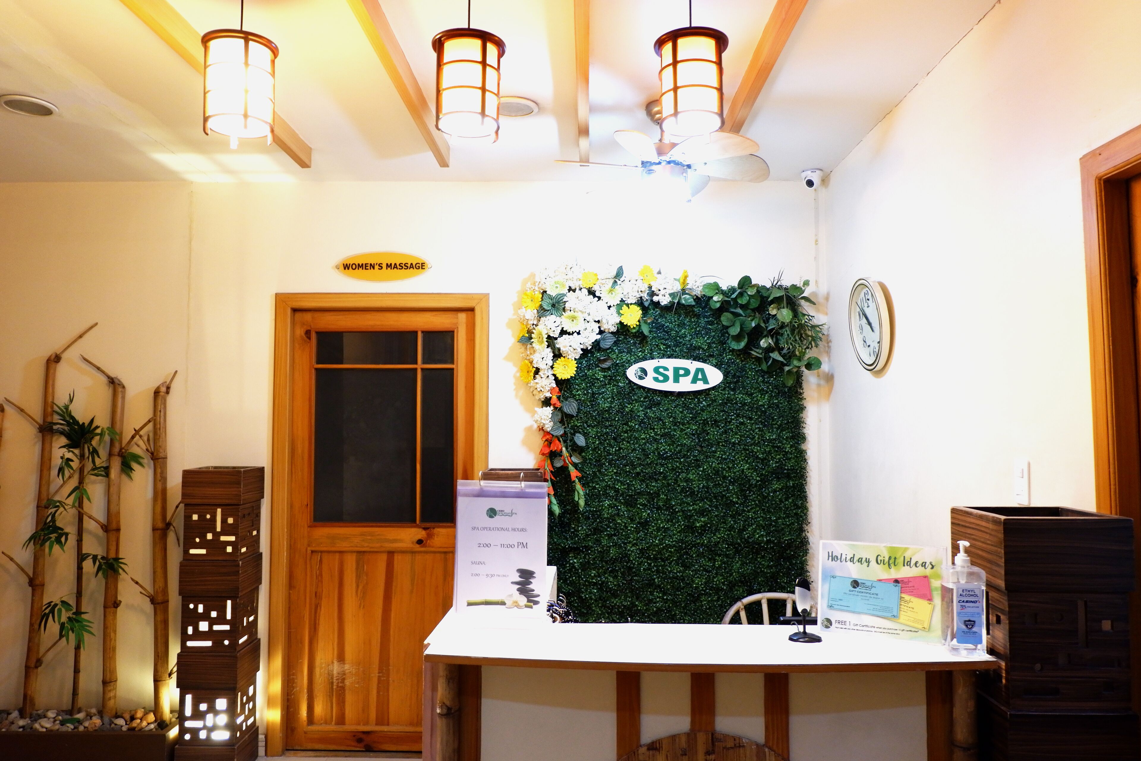 Hot stone massages, Swedish massages, facials, manicures and pedicures