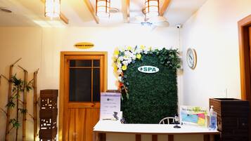 Hot stone massages, Swedish massages, facials, manicures and pedicures