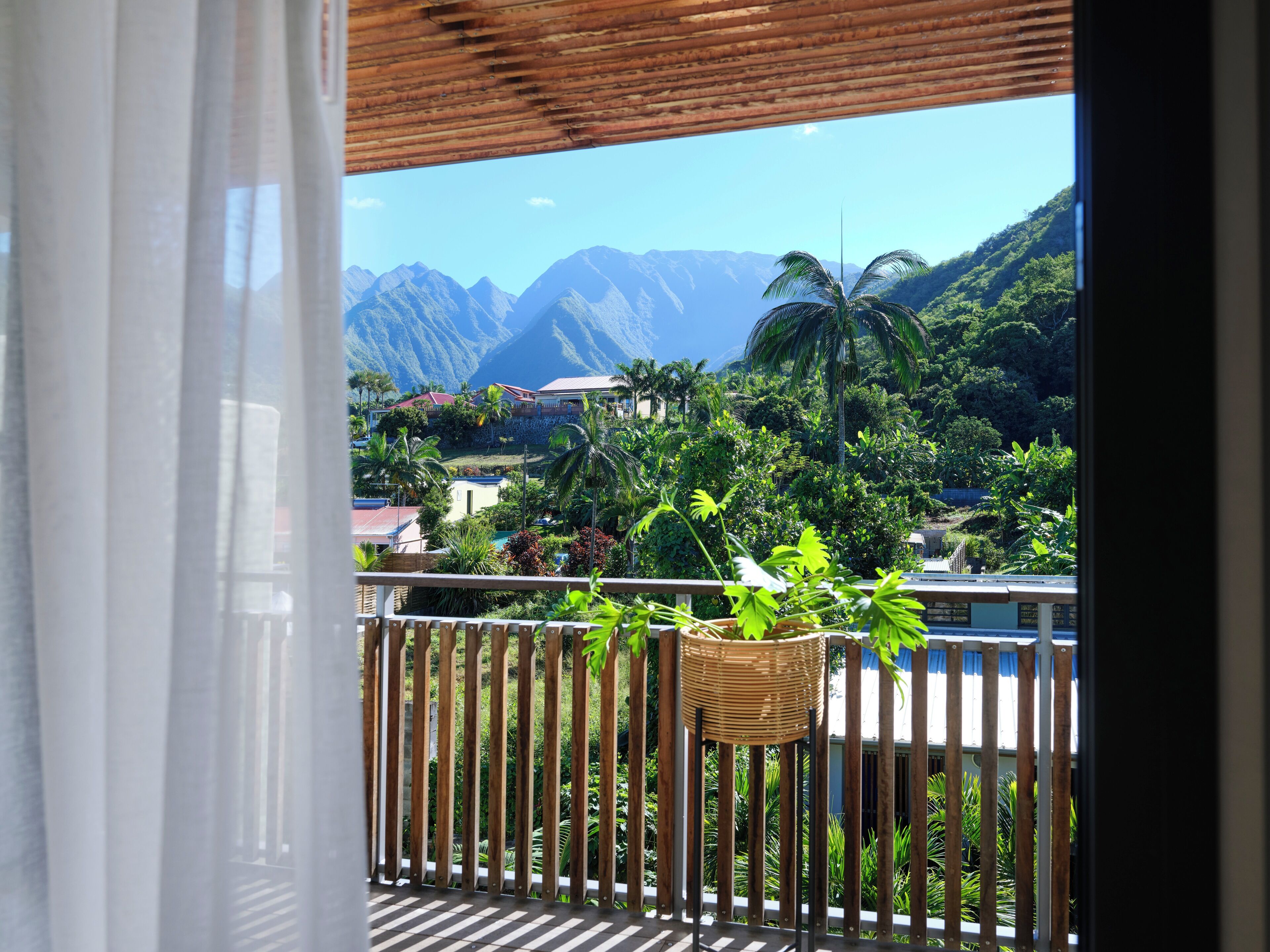 Vista desde la propiedad