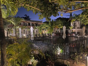 Fachada de la propiedad