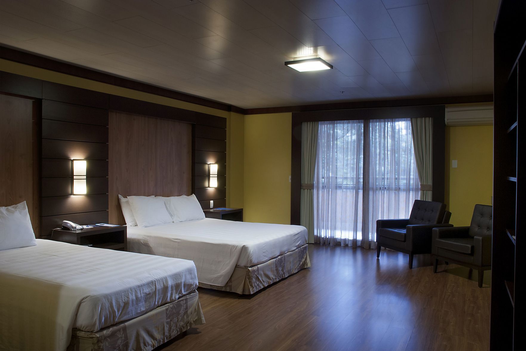 Minibar, in-room safe, desk, blackout curtains