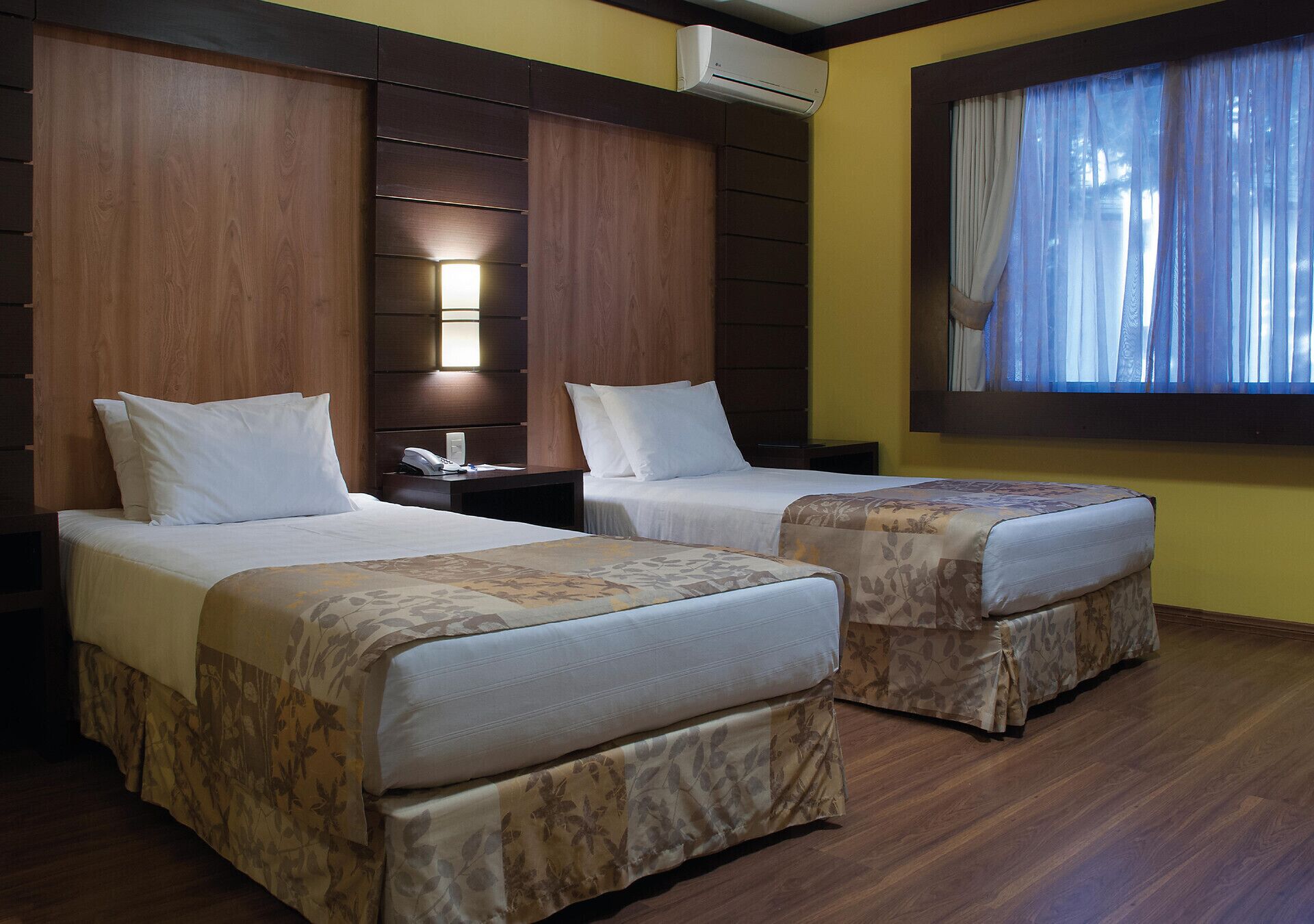 Minibar, in-room safe, desk, blackout drapes