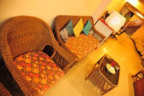 Zona de estar del vestíbulo