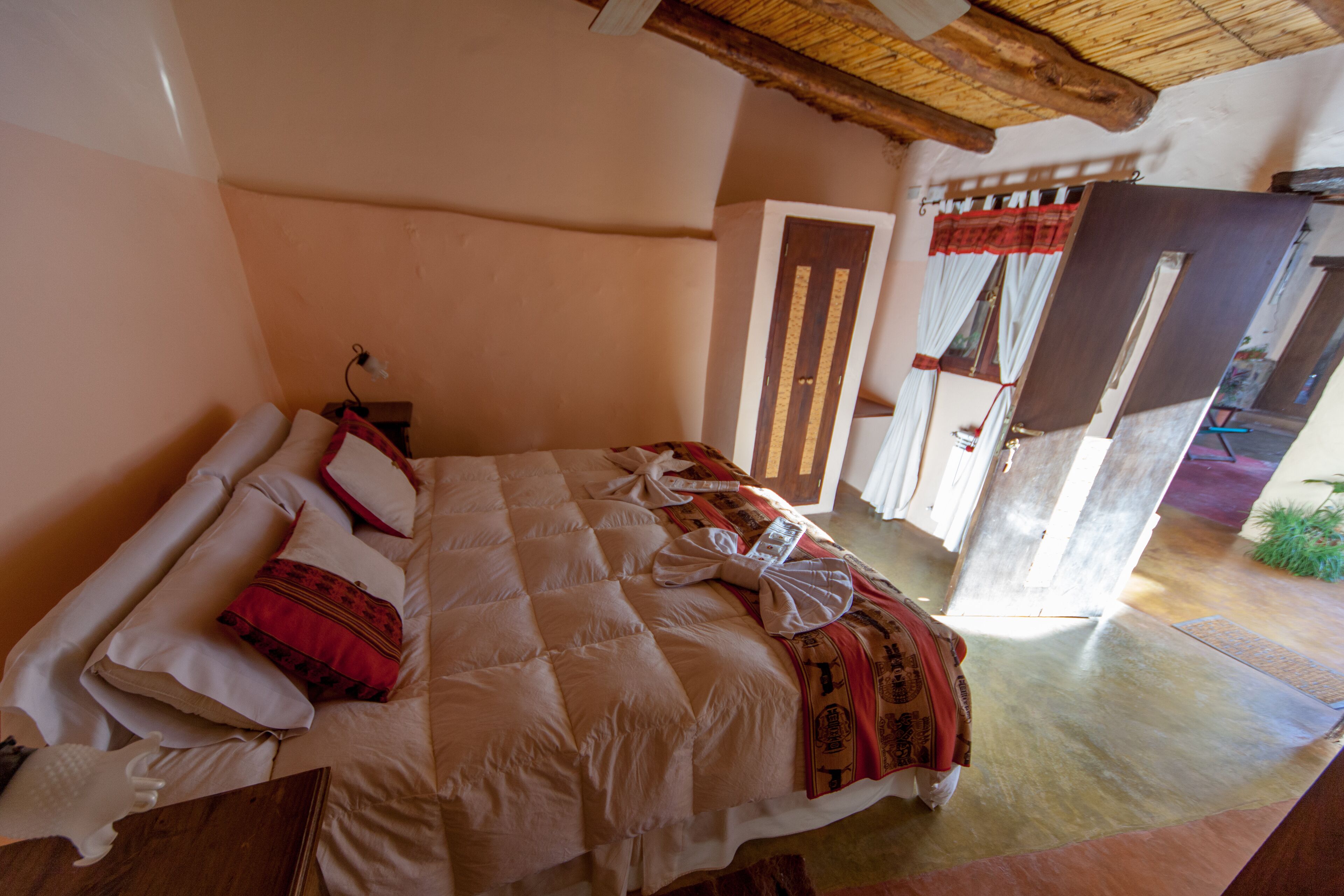 deluxe quadruple room | egyptian cotton sheets, premium bedding, down duvets