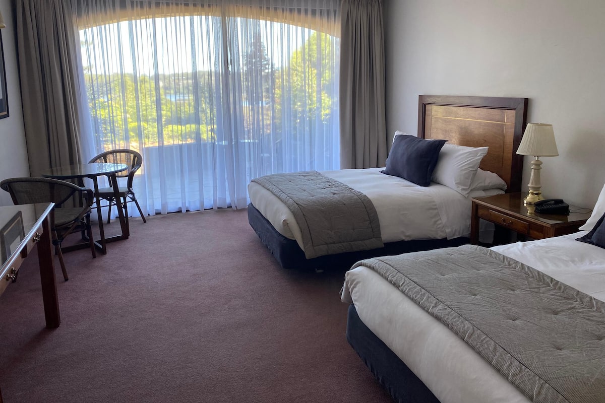 In-room safe, desk, laptop workspace, blackout drapes
