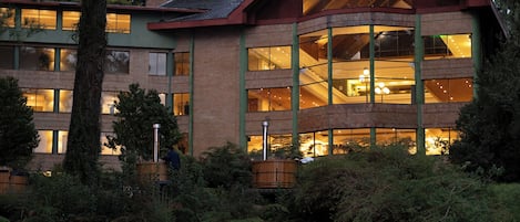 Front of property – evening/night