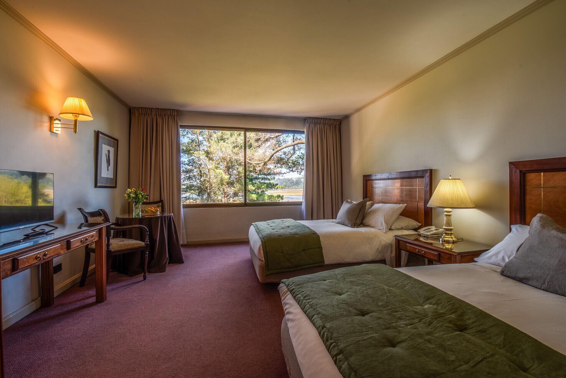 In-room safe, desk, laptop workspace, blackout drapes