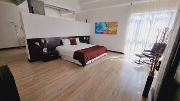 Suite, 1 King Bed with Sofa bed | 1 bedroom, premium bedding, down comforters, minibar