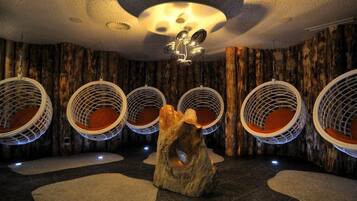 Sauna, hot tub, body treatments, hydrotherapy, body wraps, body scrubs