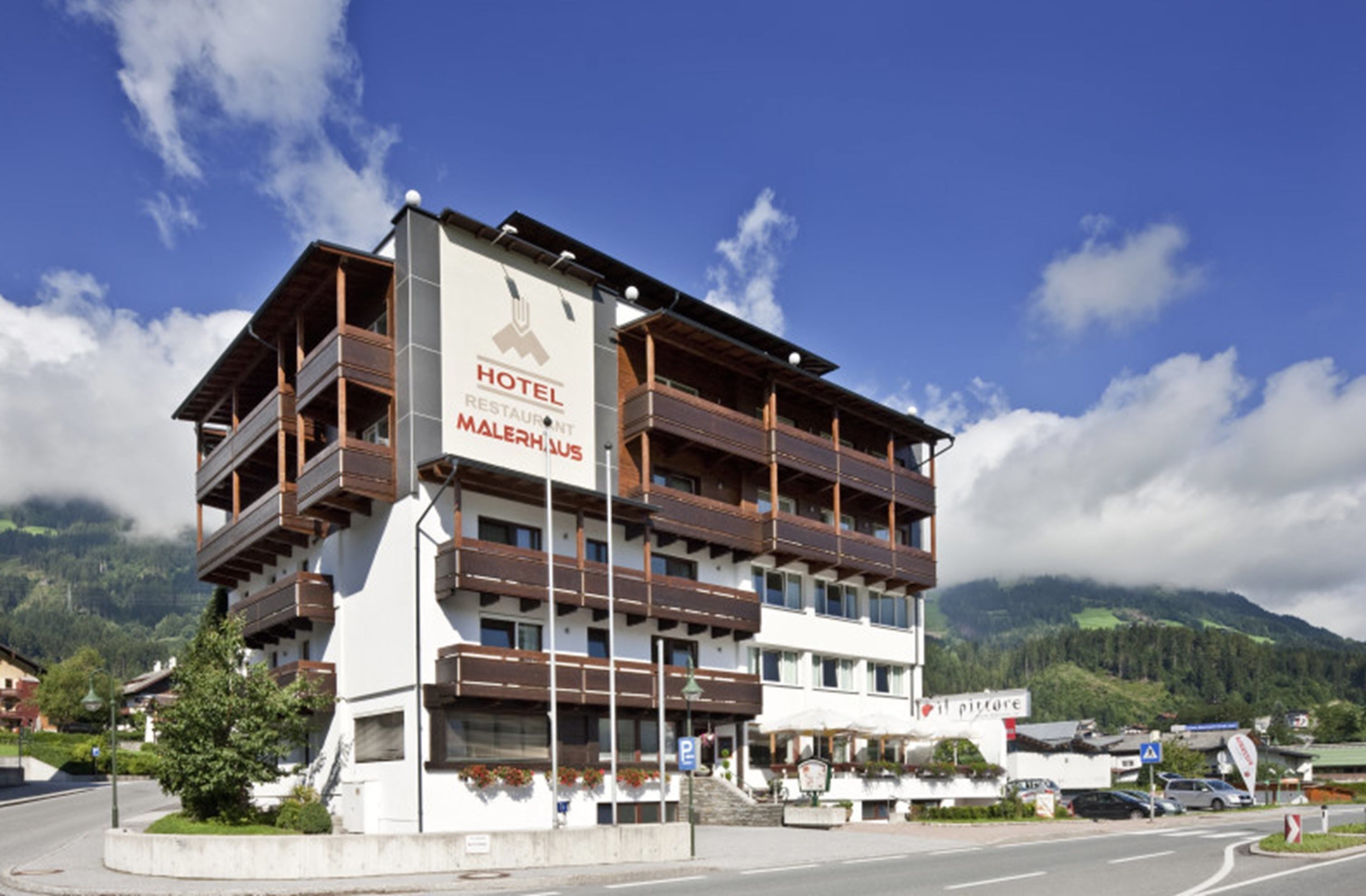 Façade de l’hébergement