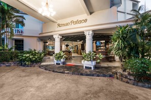 Fachada de la propiedad