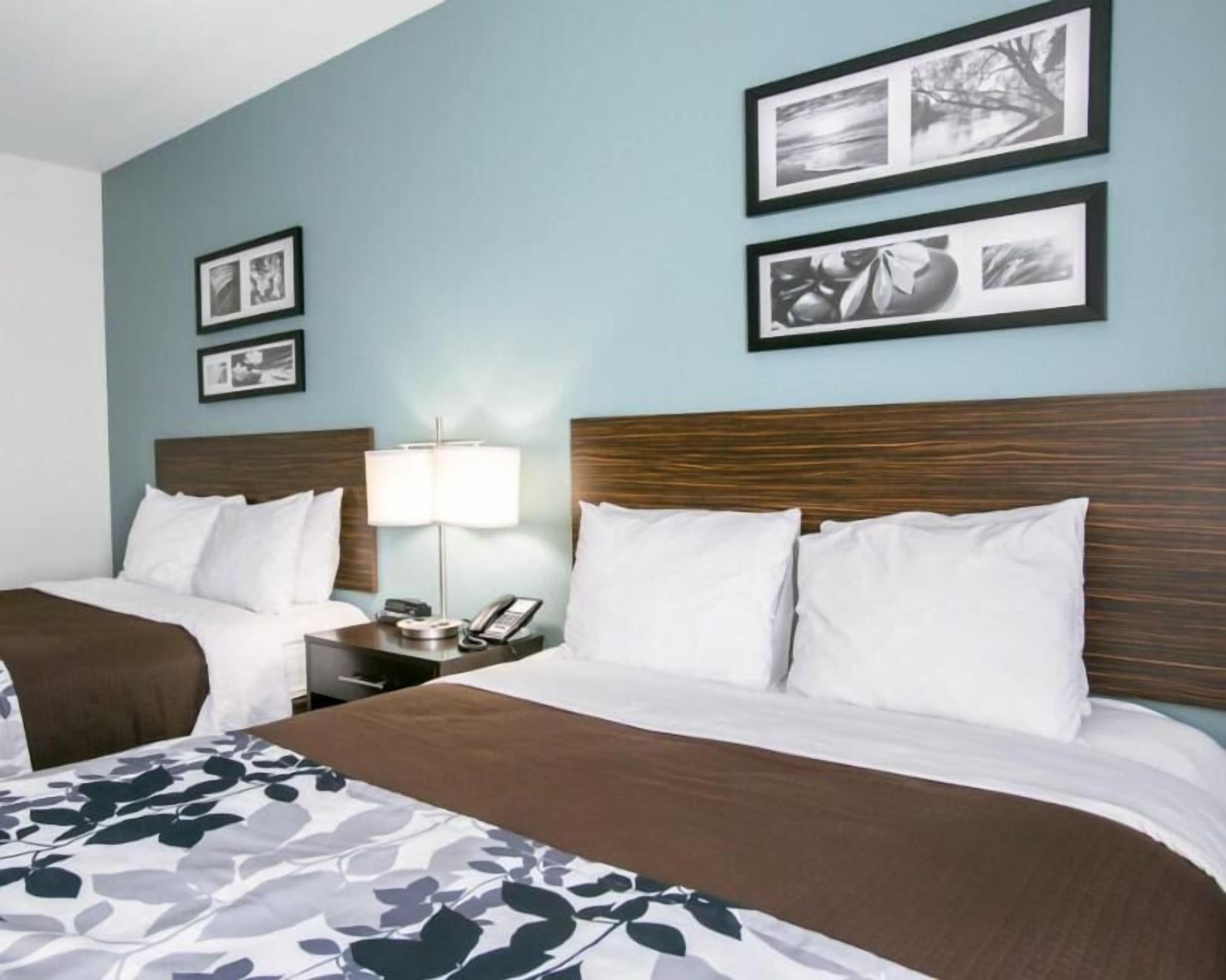 Premium bedding, down duvets, pillow-top beds, desk