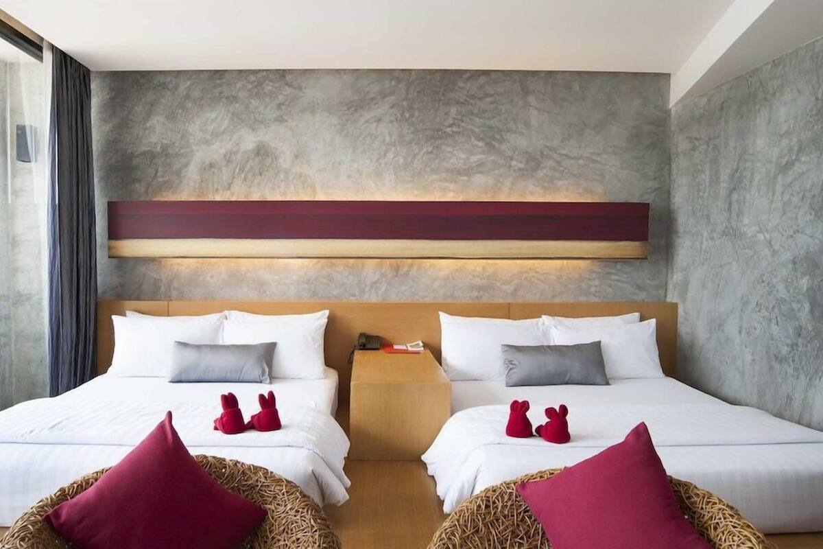 Minibar (free items), in-room safe, desk, rollaway beds (surcharge)
