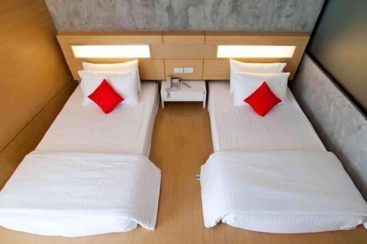 Free minibar, in-room safe, desk, rollaway beds