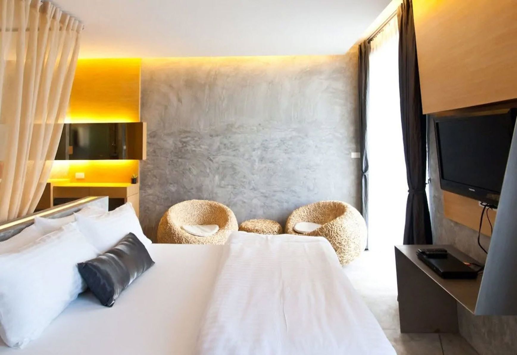 Free minibar, in-room safe, desk, rollaway beds