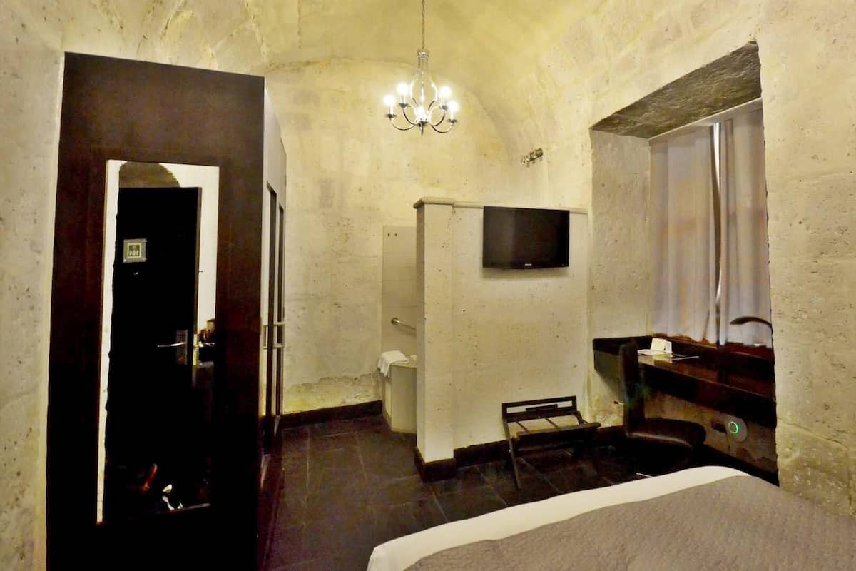 Literie de qualité supérieure, couette en duvet d'oie, minibar
