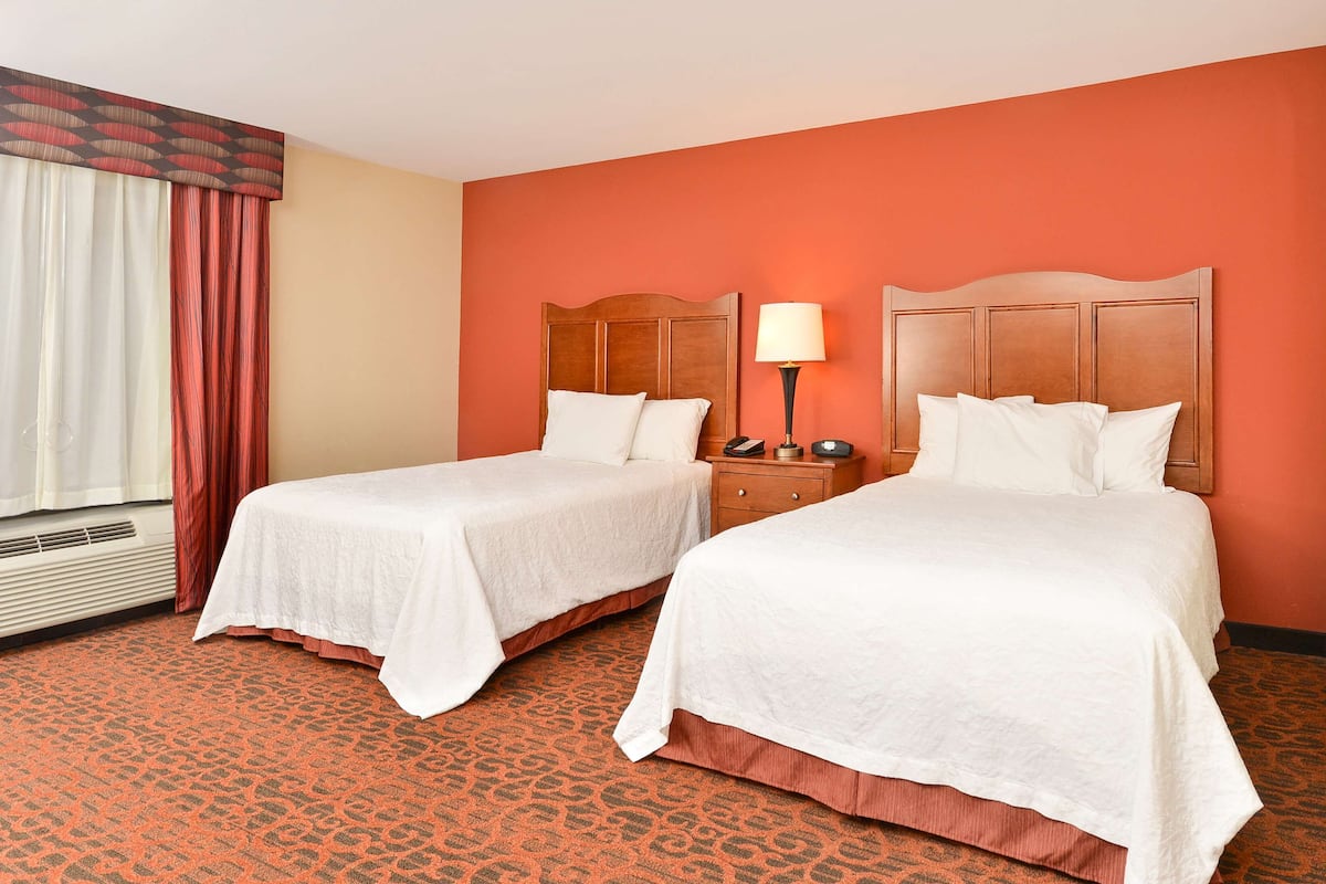 Room, 2 Queen Beds, Accessible, Bathtub (Mobility & Hearing) | Premium bedding, down comforters, minibar, desk