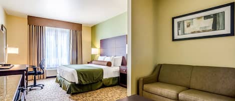 Suite, 1 cama King size, para no fumadores | Caja de seguridad en la habitación y decoración personalizada