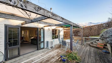 Perhetalo, 3 makuuhuonetta, keittiö, vuoristonäköala | Terassi/patio