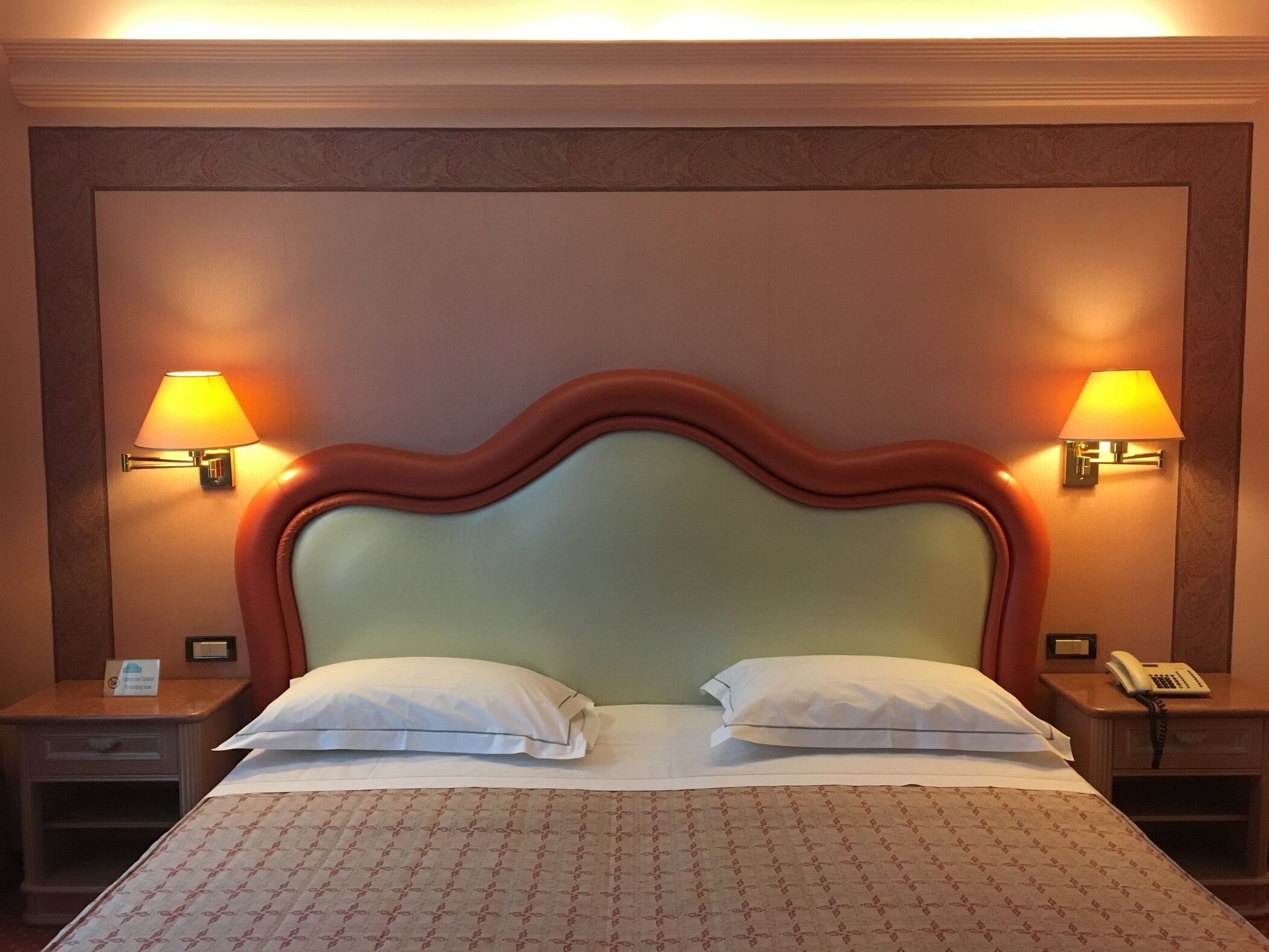Frette Italian sheets, premium bedding, down duvets, memory-foam beds