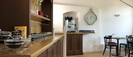 Daily buffet breakfast (EUR 12 per person)