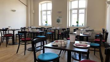 Daily buffet breakfast (EUR 12 per person)