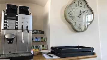Daily buffet breakfast (EUR 12 per person)