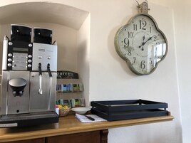 Daily buffet breakfast (EUR 12 per person)