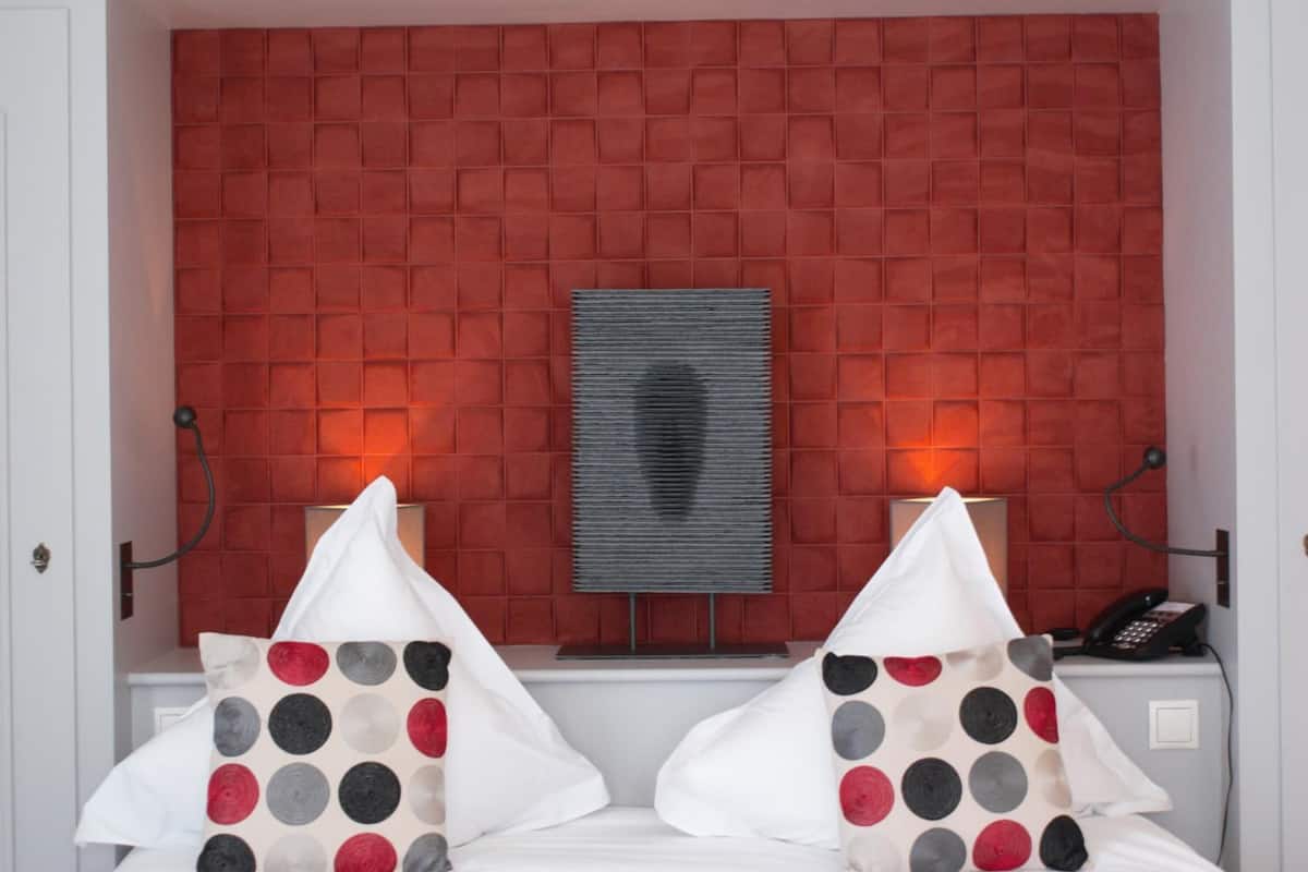 individually decorated, individually furnished, desk, iron/ironing board