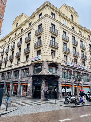 Façade de l’hébergement