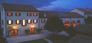 Front of property – evening/night