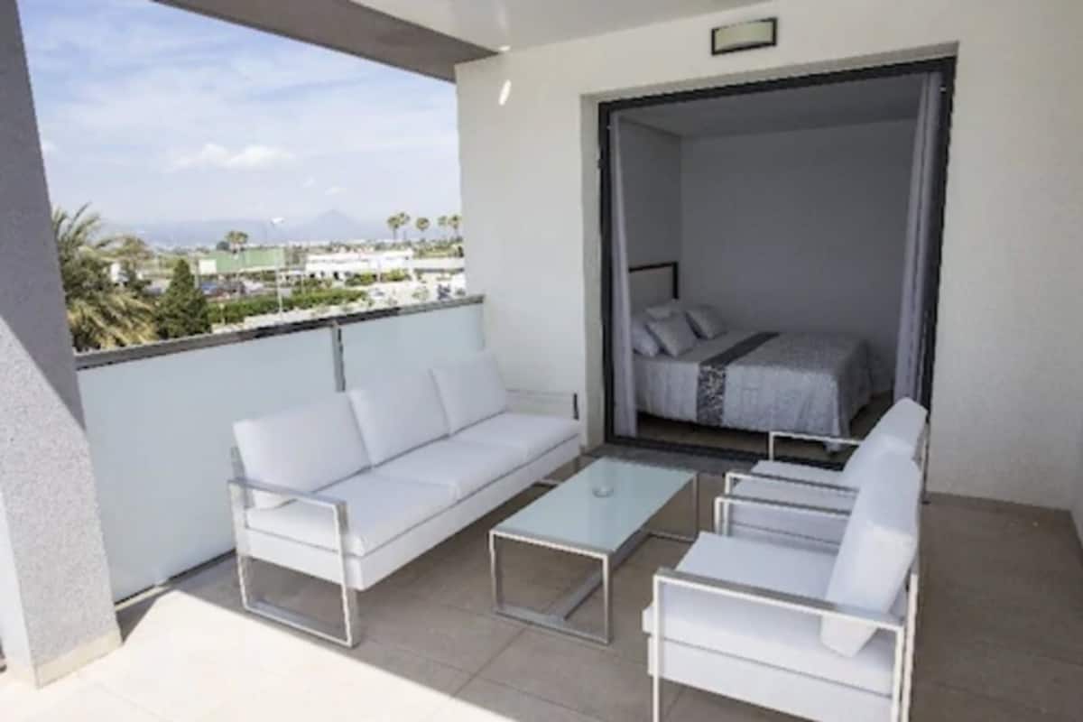 Superior Apartment, 1 Bedroom (2 Adults + 2 Children) | Terrace/patio