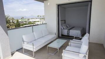 Superior appartement, 1 slaapkamer (2 Adults + 2 Children) | Terras