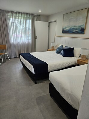 Family Room | 2 bedrooms, blackout curtains, soundproofing, iron/ironing board