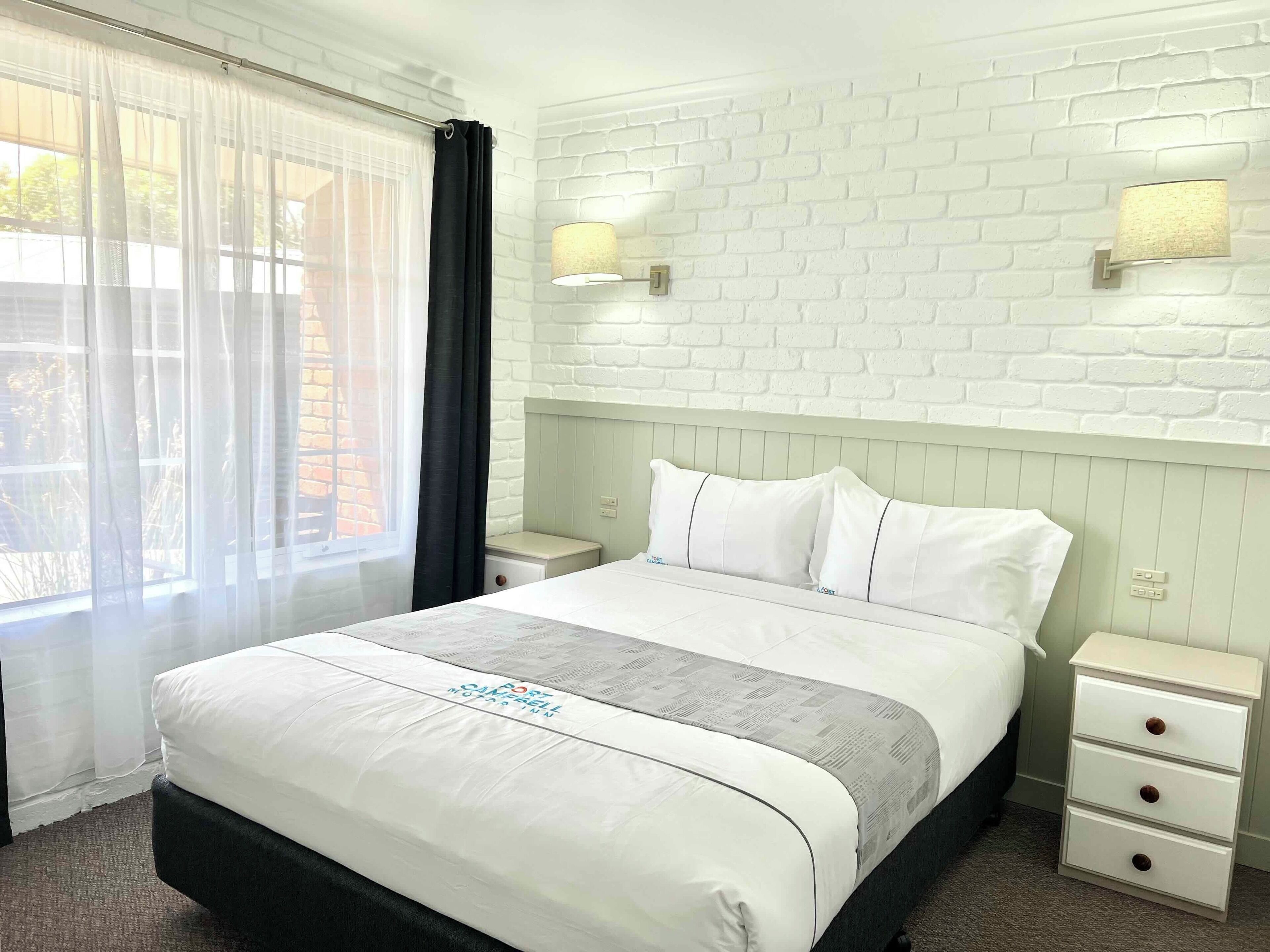 Two Bedroom Apartment | Individually furnished, blackout curtains, soundproofing