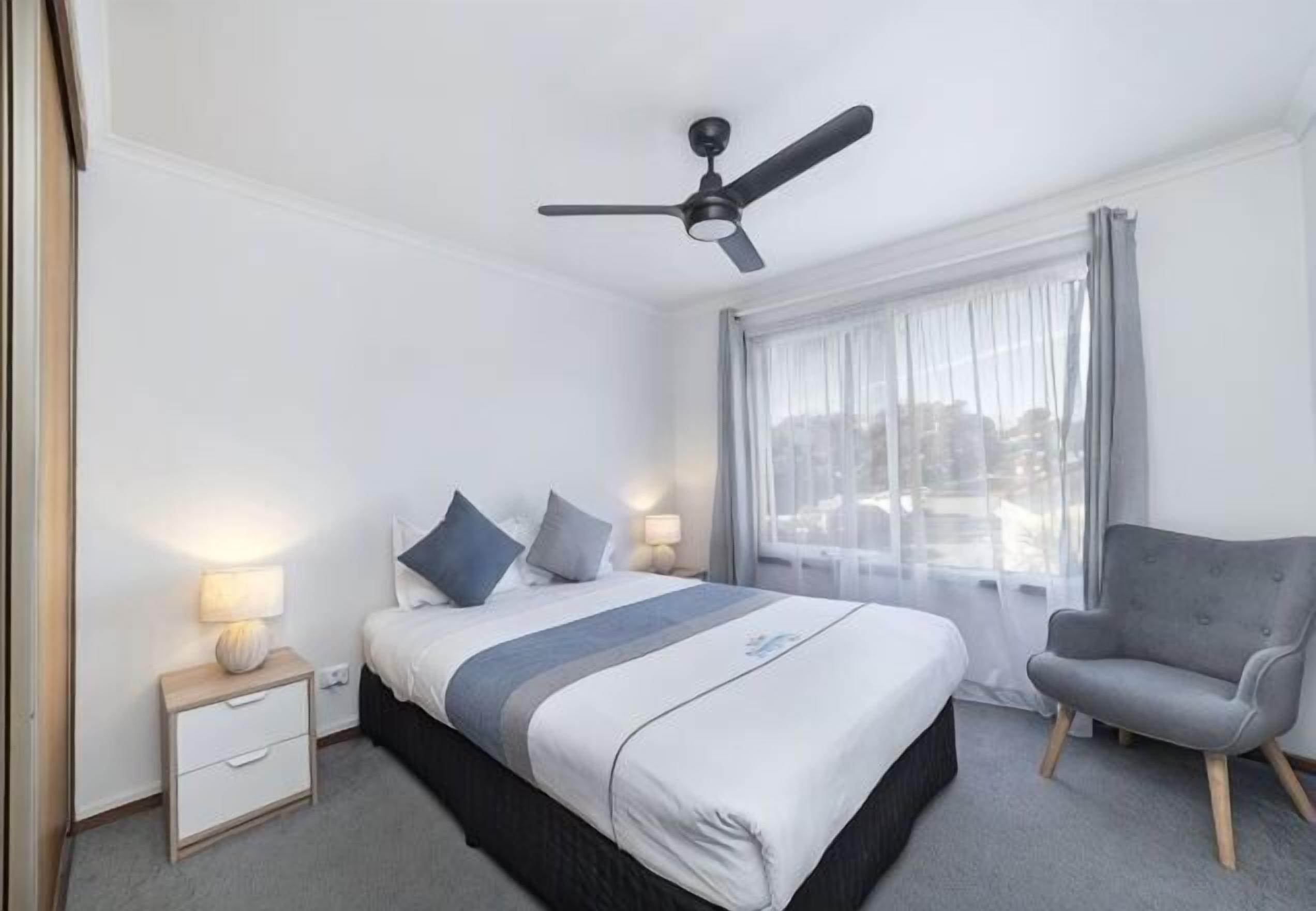 Individually furnished, blackout curtains, soundproofing