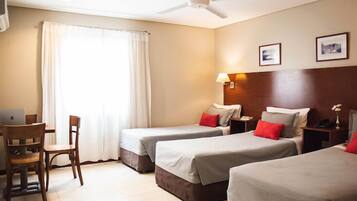 Premium bedding, down duvets, in-room safe, individually decorated