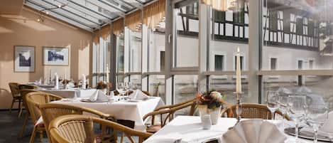 Daily buffet breakfast (EUR 18 per person)
